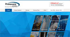 Desktop Screenshot of primaveraconsultants.com